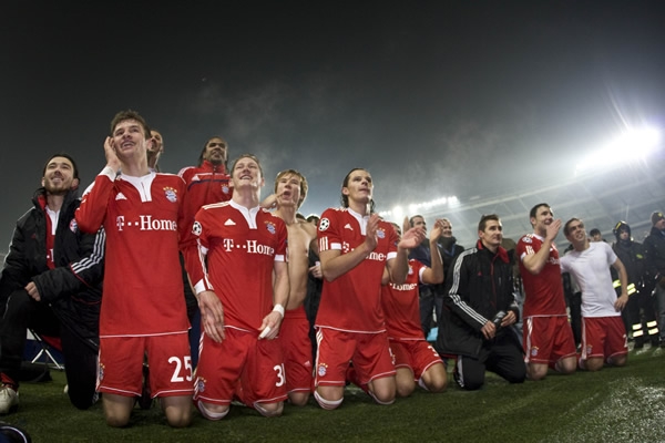 El Bayern celebran su pase