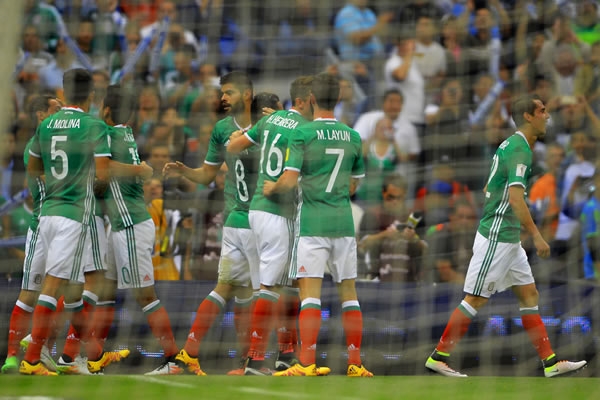 El equipo mexicano dominó el encuentro.