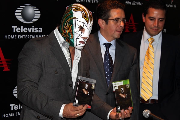 El primer juego de lucha libre mexicana