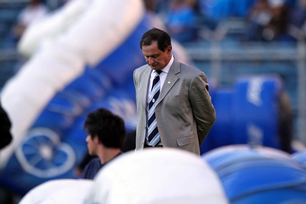 El Profe Meza no ha podido hacer funcionar a la Máquina este torneo