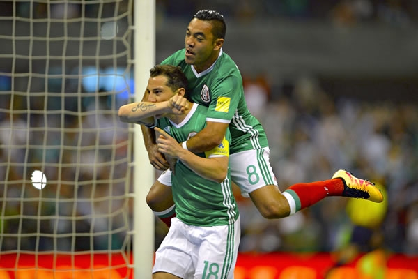 El Tri se fue arriba en el marcador.