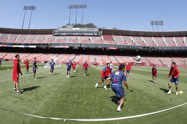 Entrenamiento de Chivas