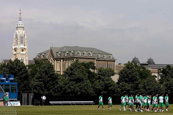Entrenamiento de la Selección Mexicana