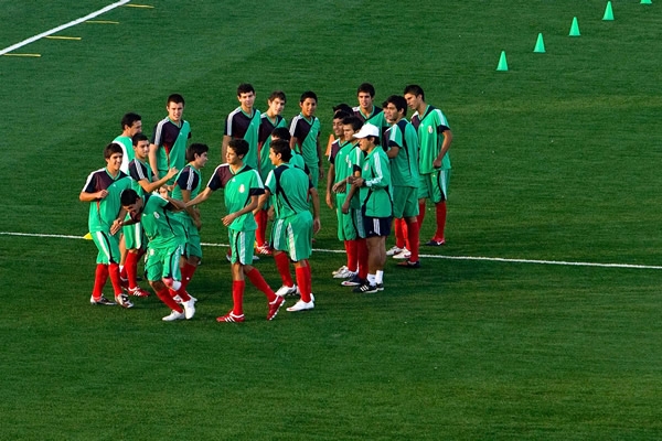 Entrenamiento de México Sub-17