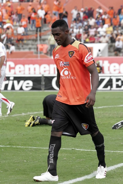 Esta tarde, Jackson Martínez no pudo marcar