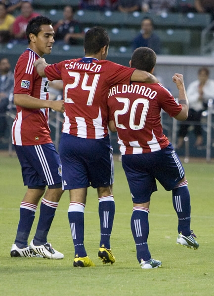 Giancarlo Maldonado celebró su anotación