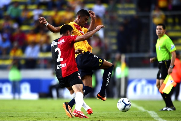 Govea entró en la parte complementaria para generar más llegadas al área rival.