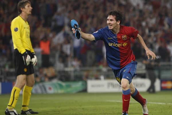 Gran Messi, olé, olé, olé.