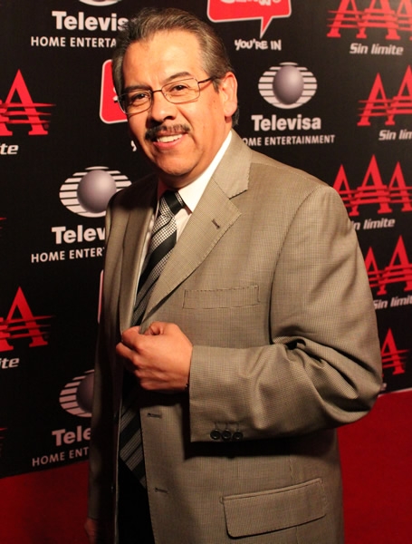 Joaquín Roldán lució muy contento por el evento