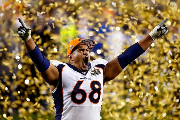 La celebración de Denver Broncos, campeones del SB50.