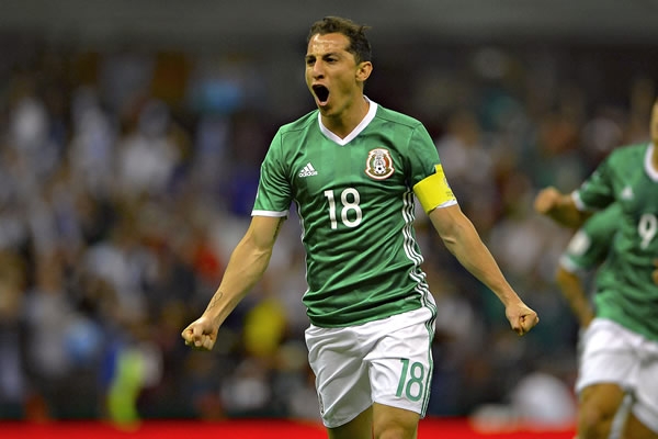 La celebración de Guadado tras el gol.