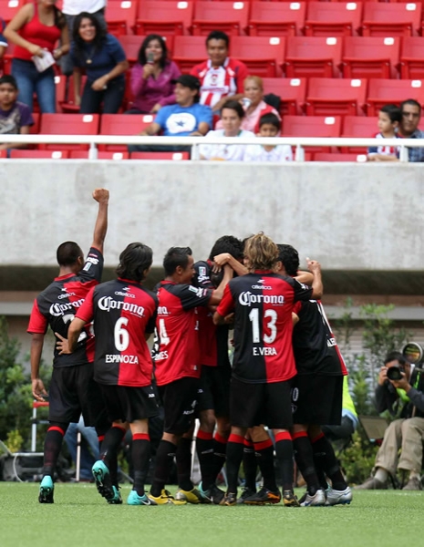 La celebración rojinegra