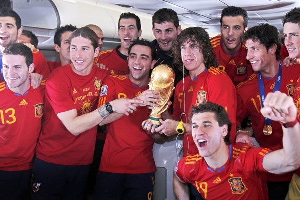 La Furia Roja Regresó a España.