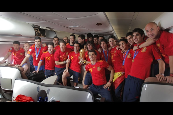 La Furia Roja Regresó a España.