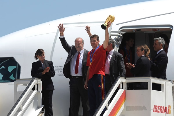 La Furia Roja Regresó a España.