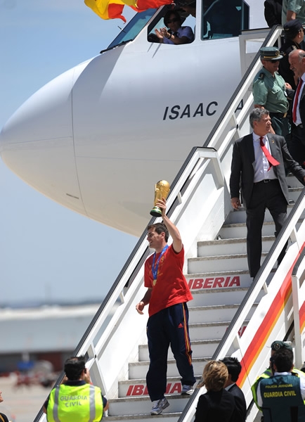 La Furia Roja Regresó a España.