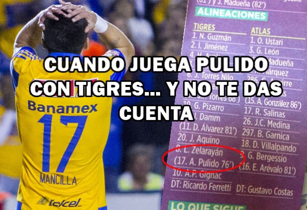 La Memecrónica del Tigres 2-2 Atlas
