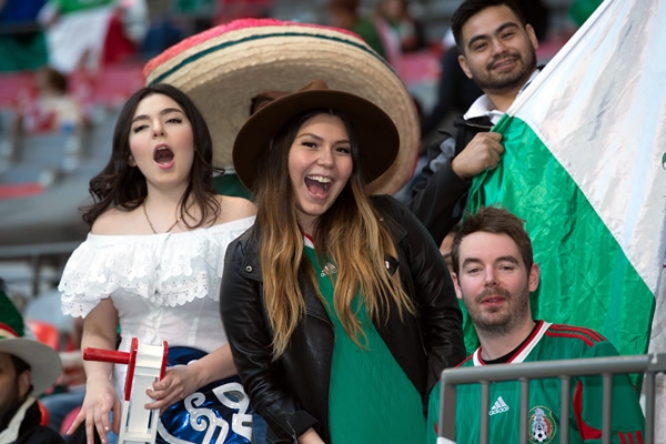 La pasión mexicana no conoce fronteras.