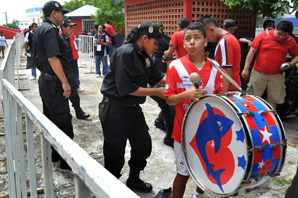 La seguridad está a la orden del día.