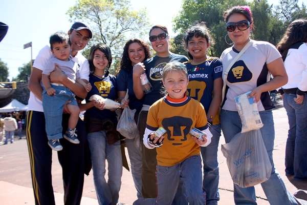 Las familias felinas se dieron cita en el estadio de CU.
