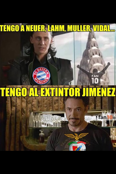 Los mejores memes de la UEFA Champions League.