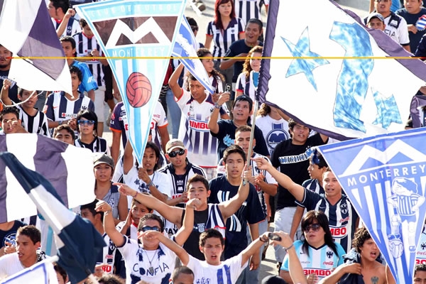 Los seguidores de Rayados nunca dejaron de apoyar