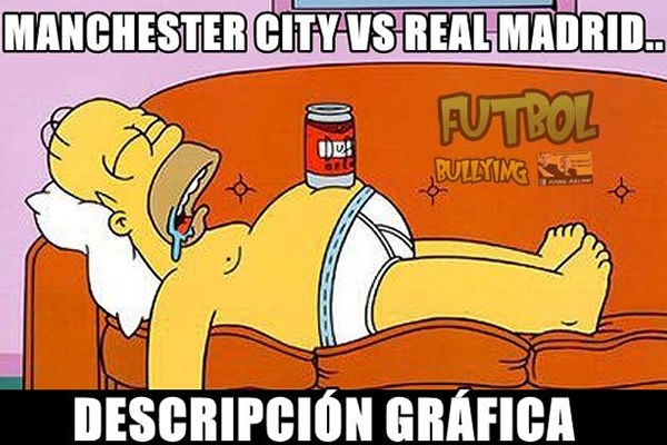 El Man. City vs. Real Madrid estuvo aburrido y los memes los tundieron.