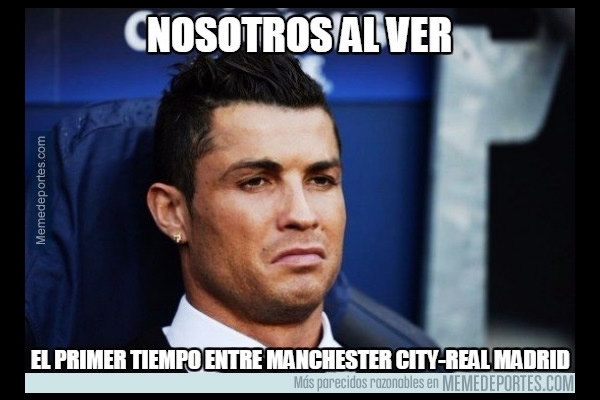El Man. City vs. Real Madrid estuvo aburrido y los memes los tundieron.