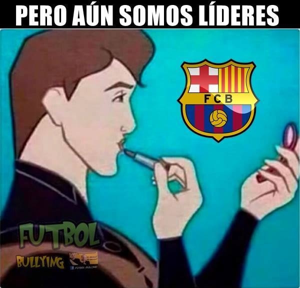 Memes de la derrota culé en el Clásico.