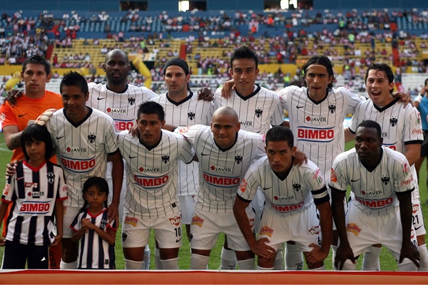Monterrey es retratado antes del inicio del partido