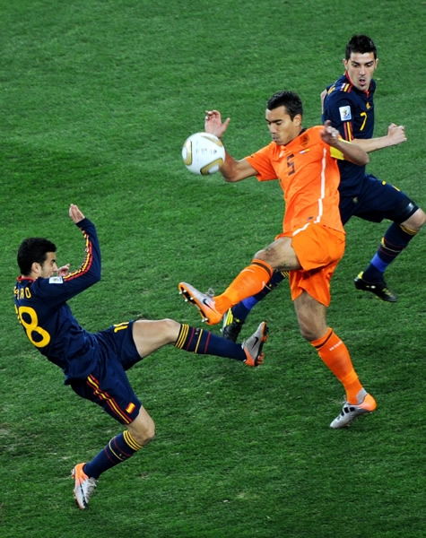 Peleando con todo.