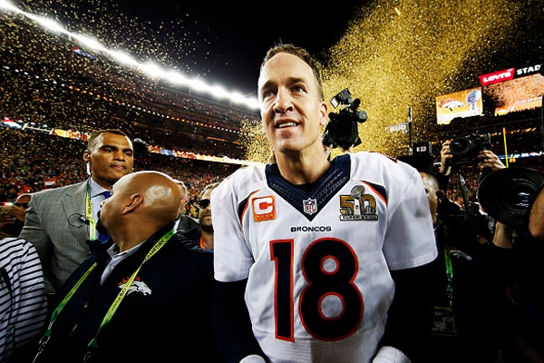 Peyton Manning, en el que pudo ser su último juego.