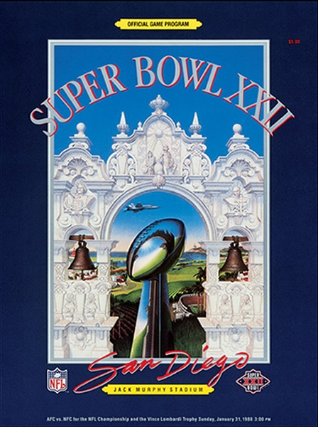 Los programas oficiales del Super Bowl son piezas de colección.