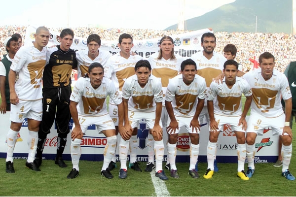 Pumas es retratado antes del inicio del partido