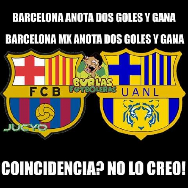 Tigres, el Barça mexicano a otra Final - memes