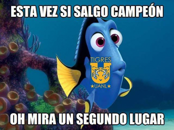 Tigres, el Cruz Azul del Norte en memes