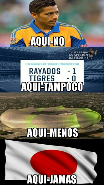 Tigres, el Cruz Azul del Norte en memes