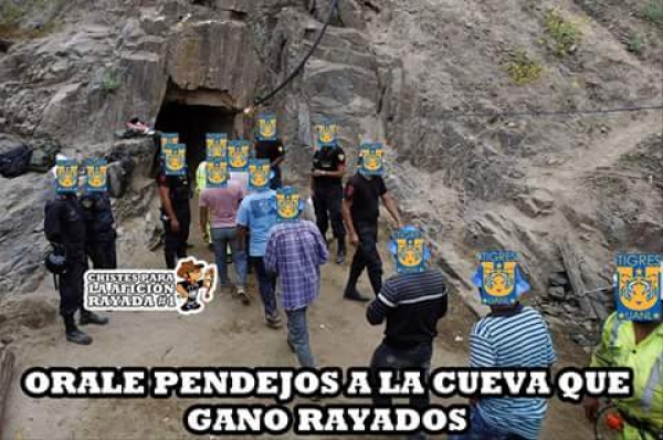 Tigres, el llorón del norte en memes