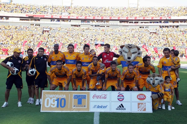 Tigres es retratado antes del inicio del encuentro