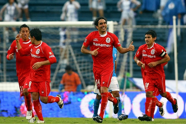 Toluca esta en primer lugar de la tabla