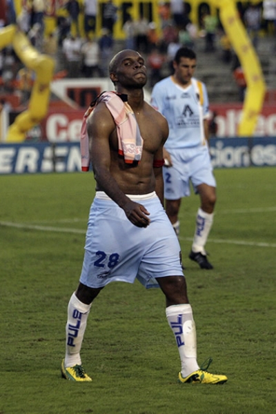 Tressor Moreno salió molesto al final del juego.