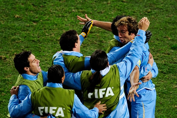 Uruguay dio la cara por sudamérica en este Mundial