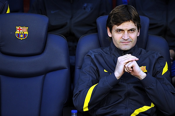 Veinte jugadores estuvieron bajo la mirada del Tito Vilanova