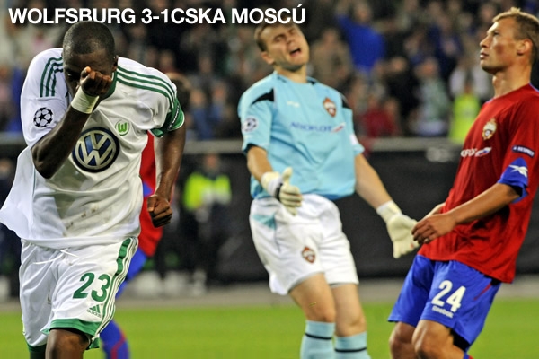 Wolfsburg-CSKA Moscú 1