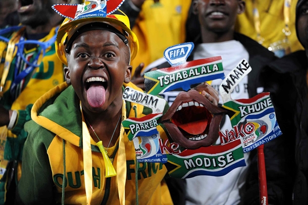 Afición de Sudáfrica