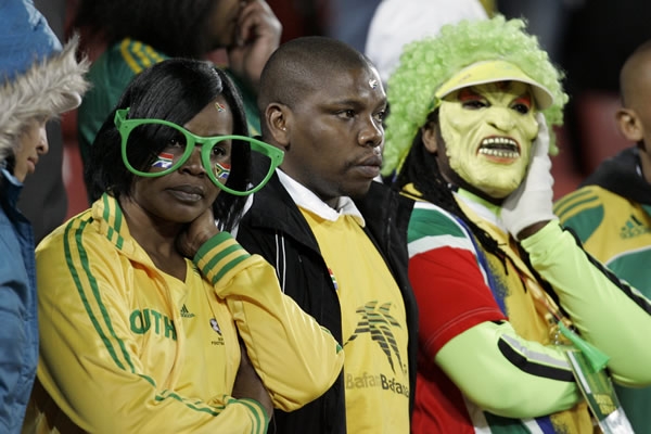 Afición de Sudáfrica