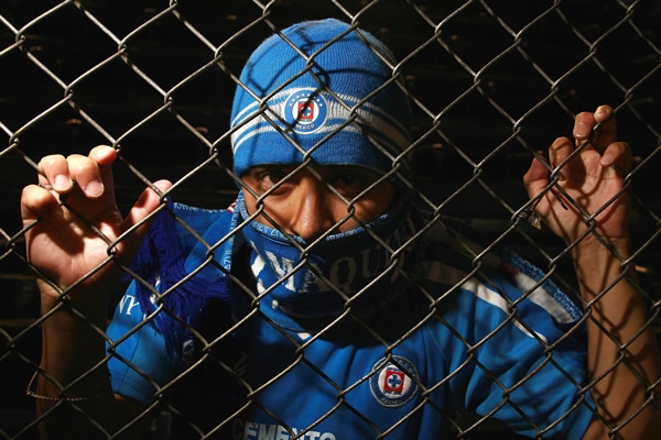 aficionado de cruz azul