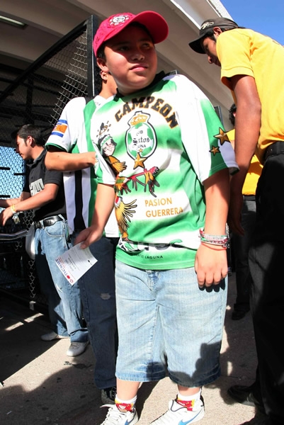 Aficionados de Santos asisitieron al encuentro