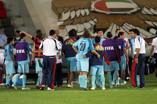 Al final, los del Atlante se fueron tristes.