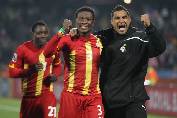 Alegría total en Ghana